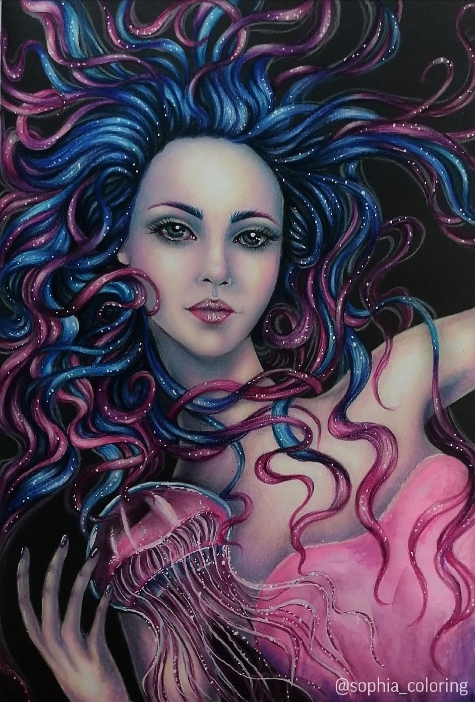 Crystal jellyfish. от Sophia