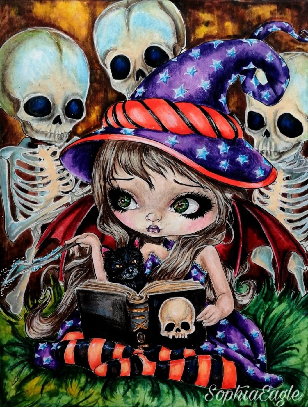 Skeleton magic. от Sophia