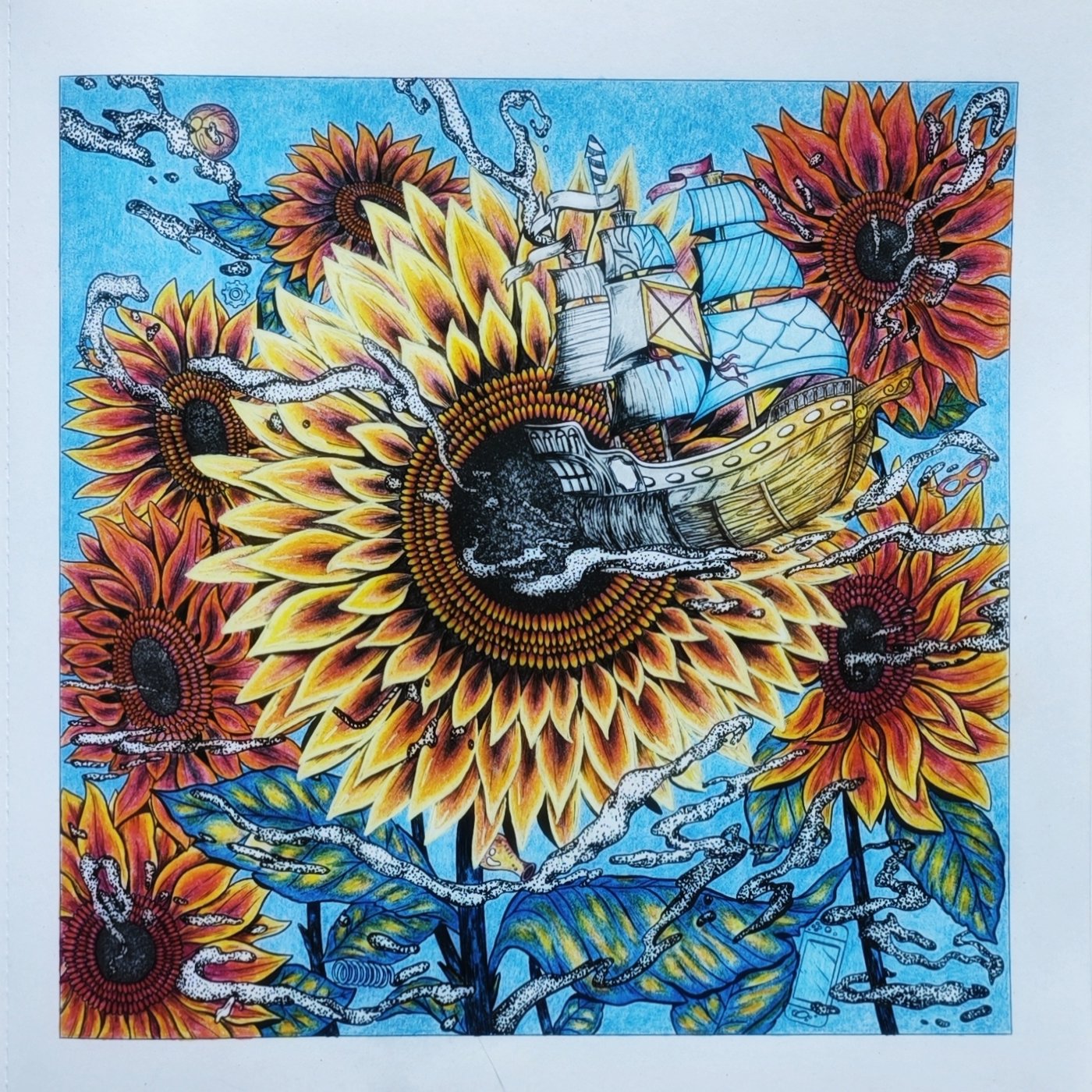SUNFLOWER SAIL от Мари