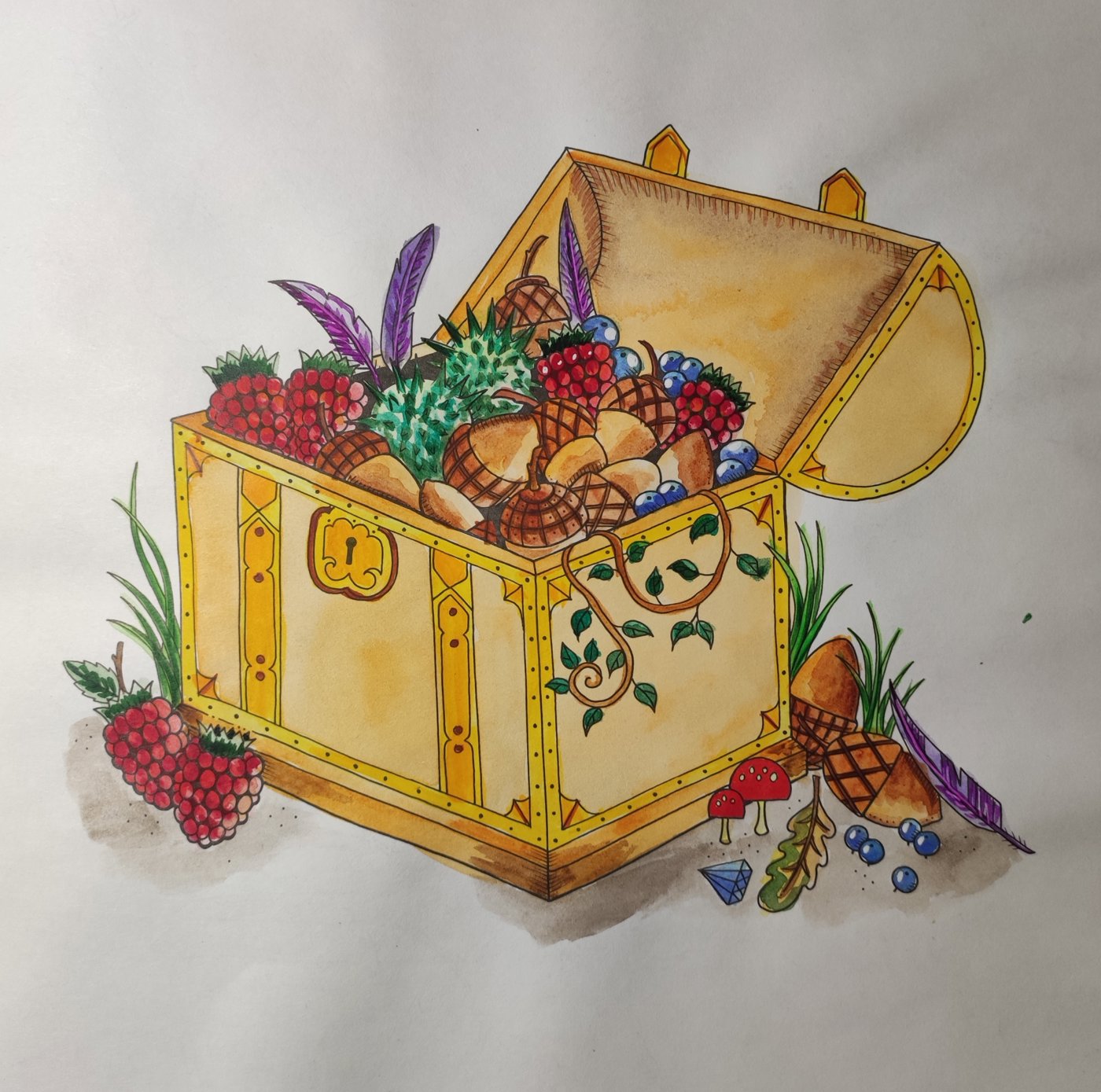 Работа от ColorfulOlga