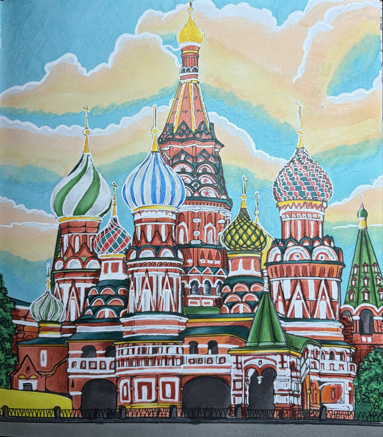 Вдохновилась работой AnastasiaColoring от Vikenzy