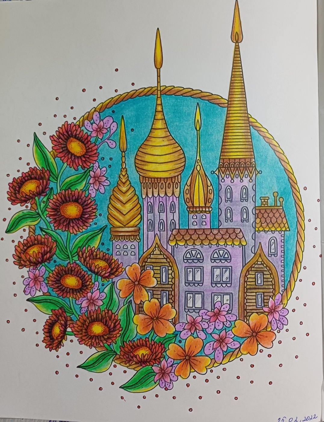 Работа от Natali75coloring
