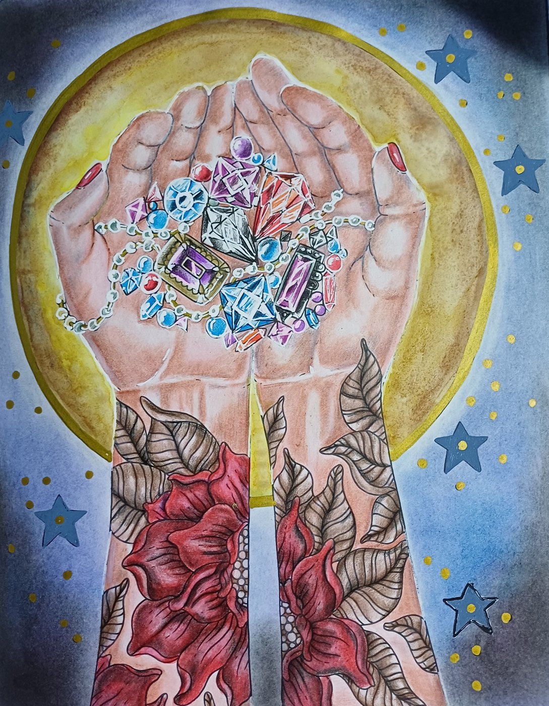 Работа от Natali75coloring