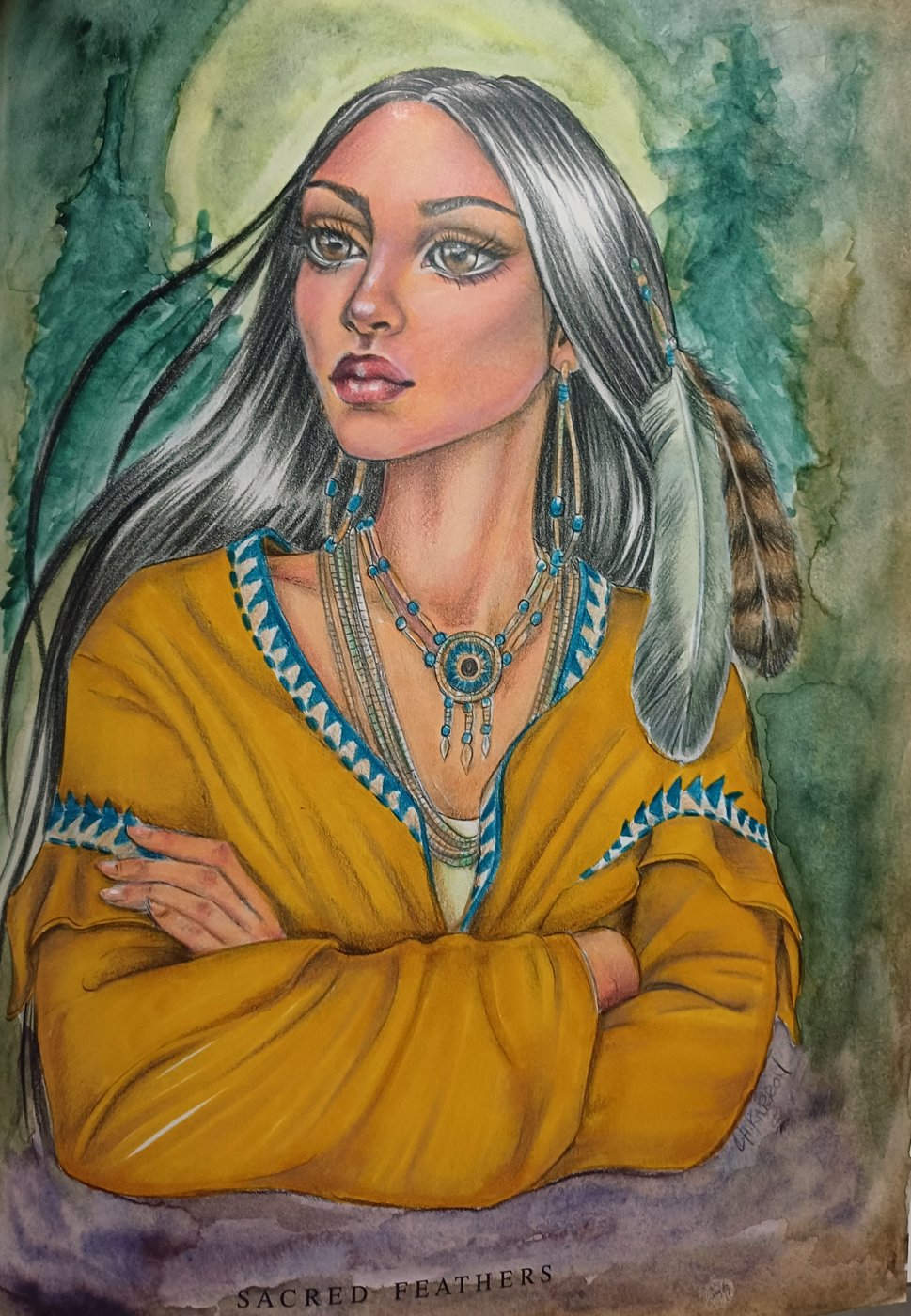 Работа от Natali75coloring