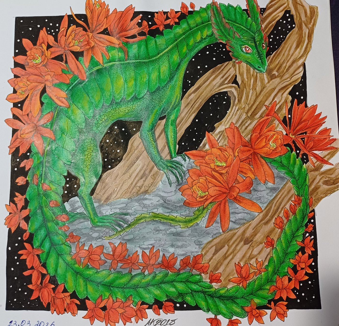 Работа от Natali75coloring