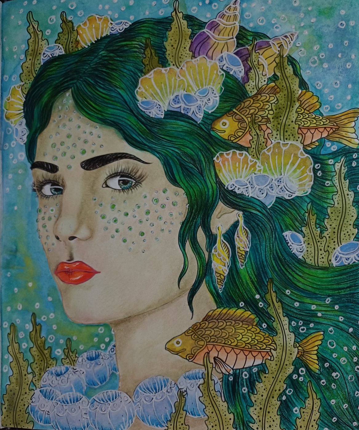 Работа от Natali75coloring