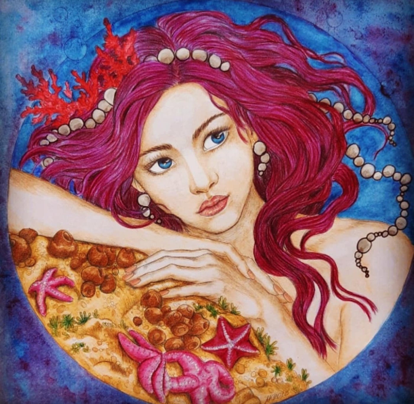 Работа от Natali75coloring