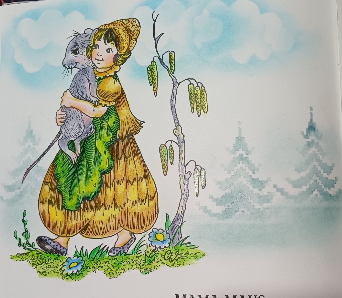 Работа от Natali75coloring