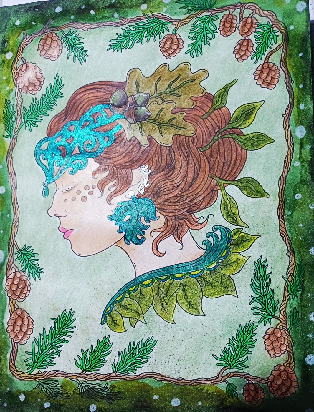 Работа от Natali75coloring