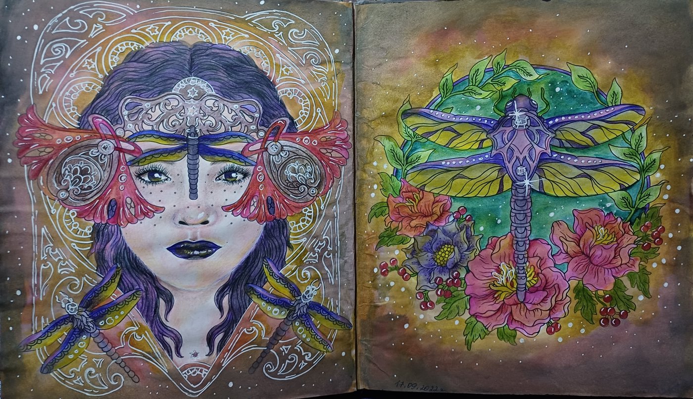 Работа от Natali75coloring