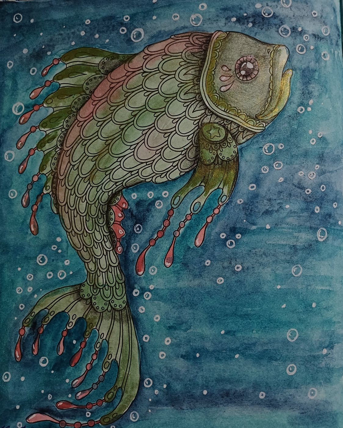 Работа от Natali75coloring