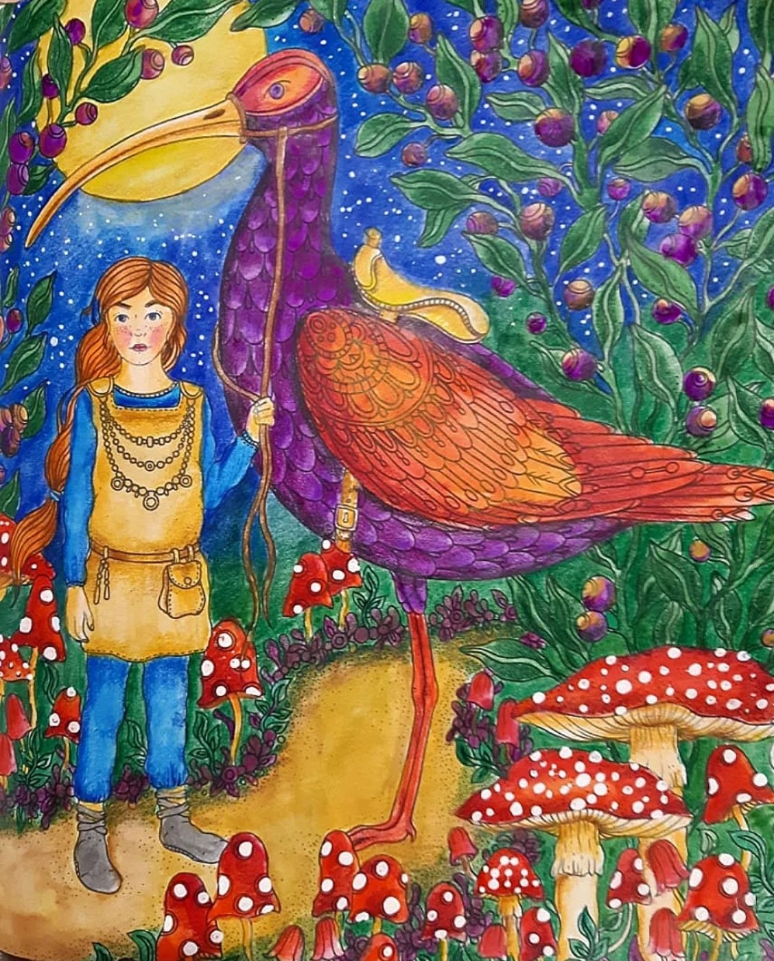Работа от Natali75coloring