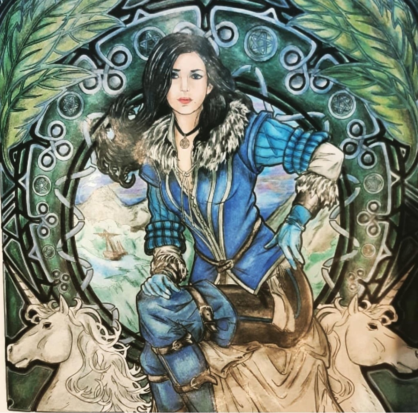 Работа от Natali75coloring