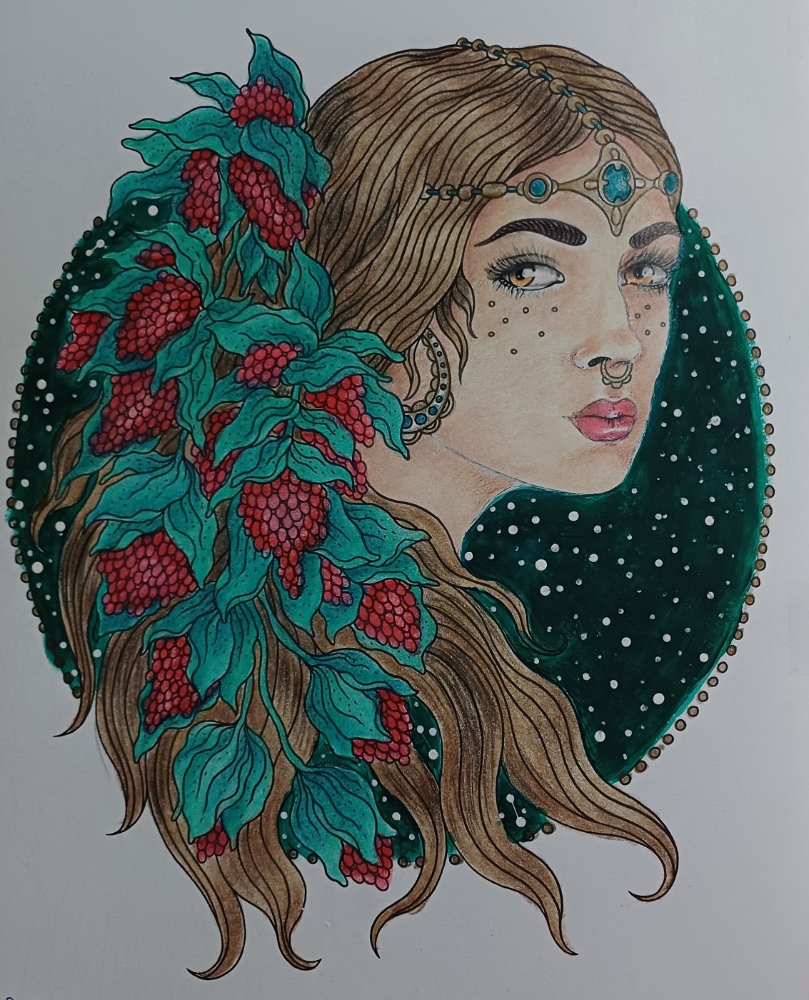 Работа от Natali75coloring