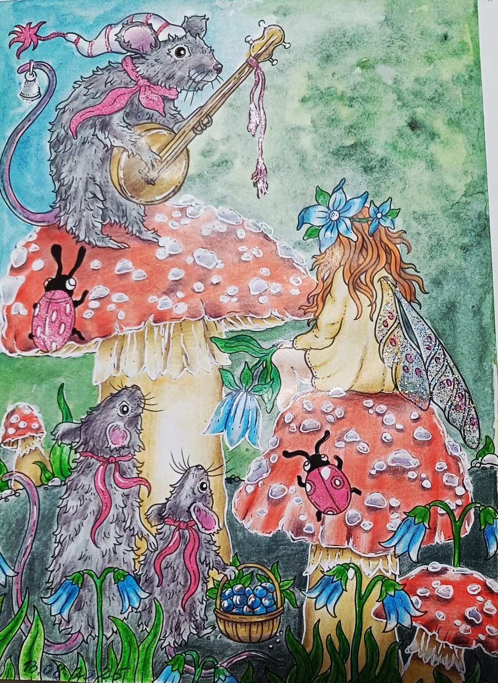 Работа от Natali75coloring