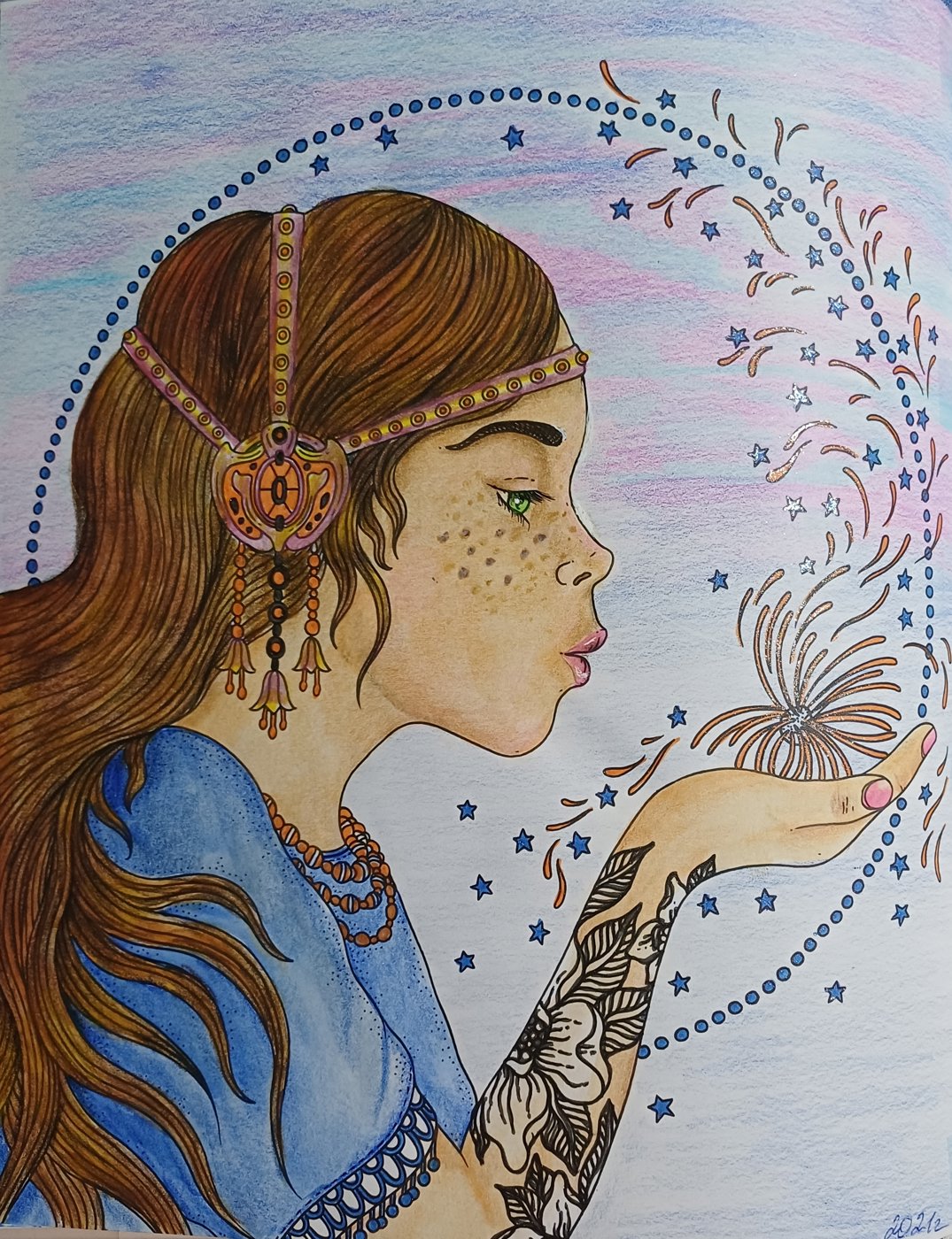Работа от Natali75coloring
