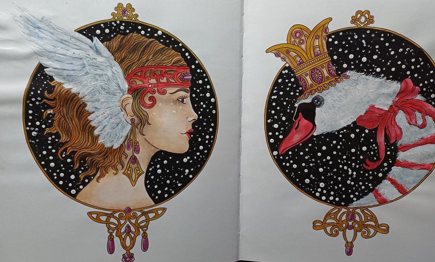 Работа от Natali75coloring