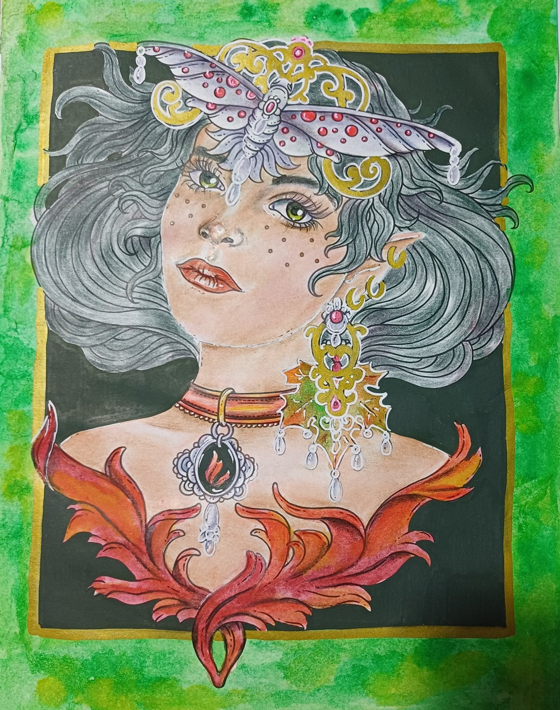 Работа от Natali75coloring