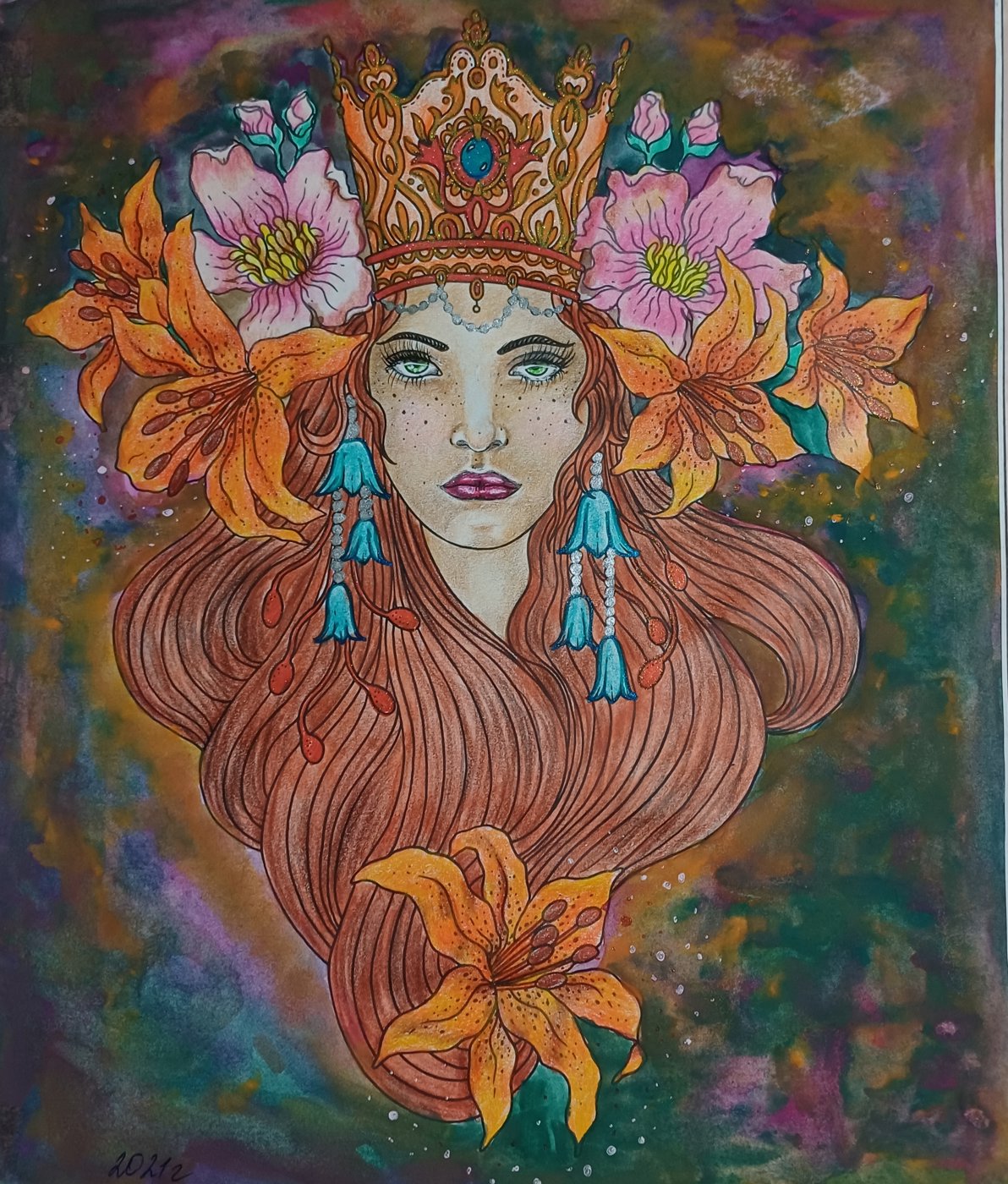 Работа от Natali75coloring