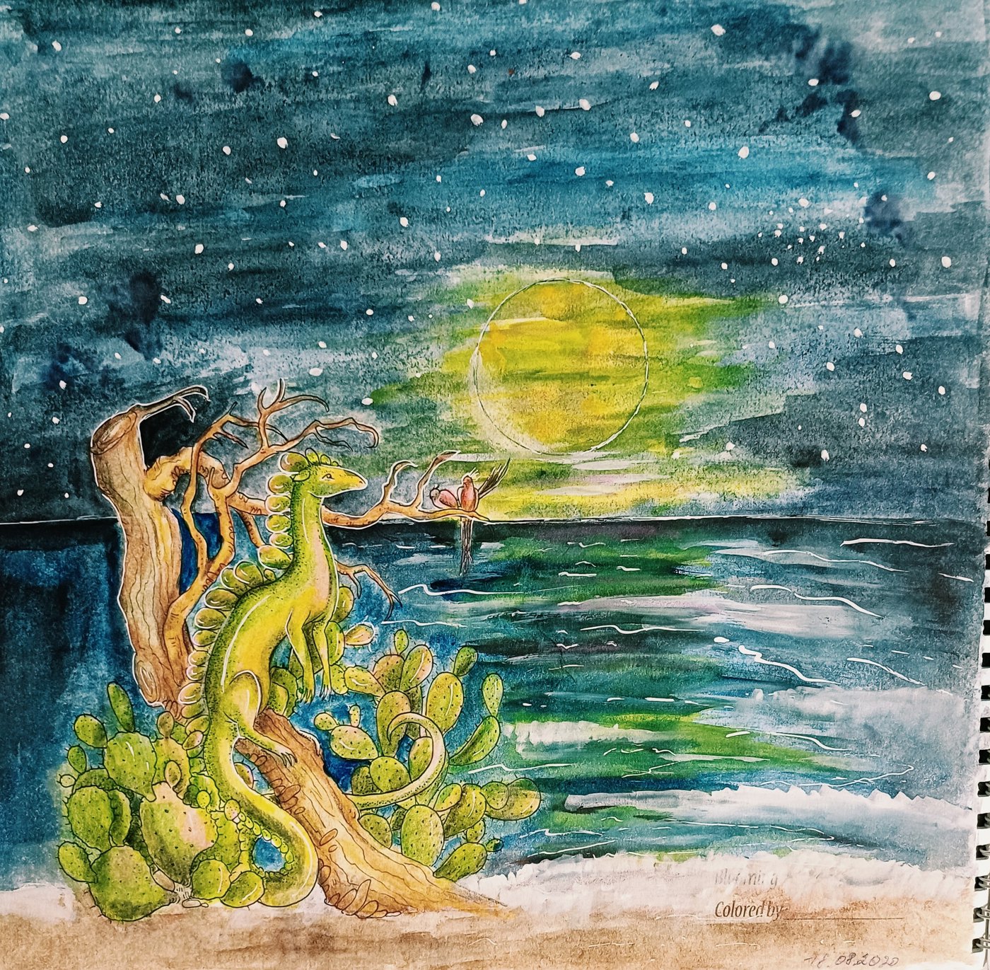 Работа от Natali75coloring