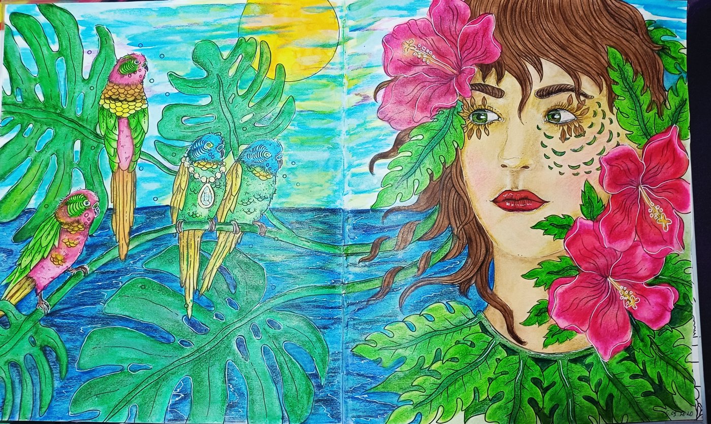 Работа от Natali75coloring