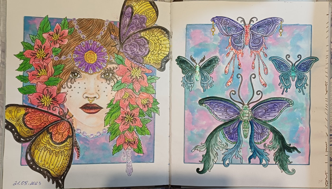 Работа от Natali75coloring