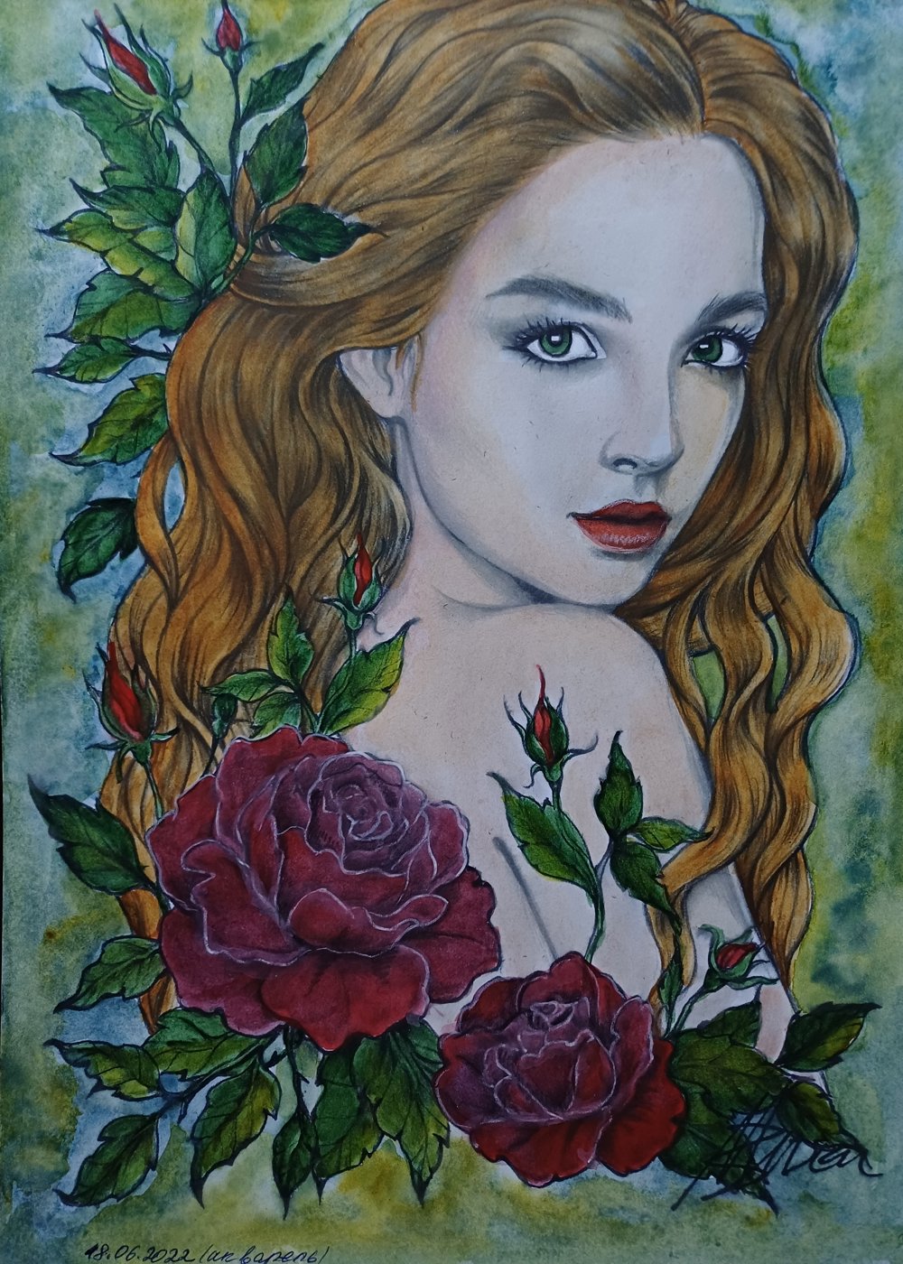 Работа от Natali75coloring