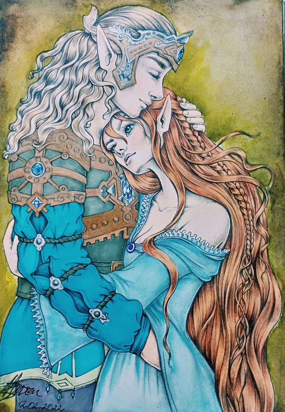Работа от Natali75coloring