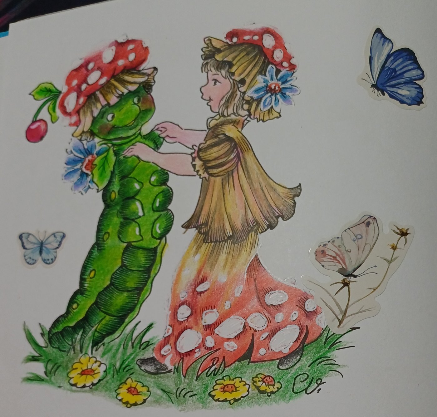 Работа от Natali75coloring