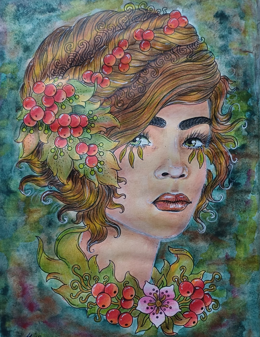 Работа от Natali75coloring