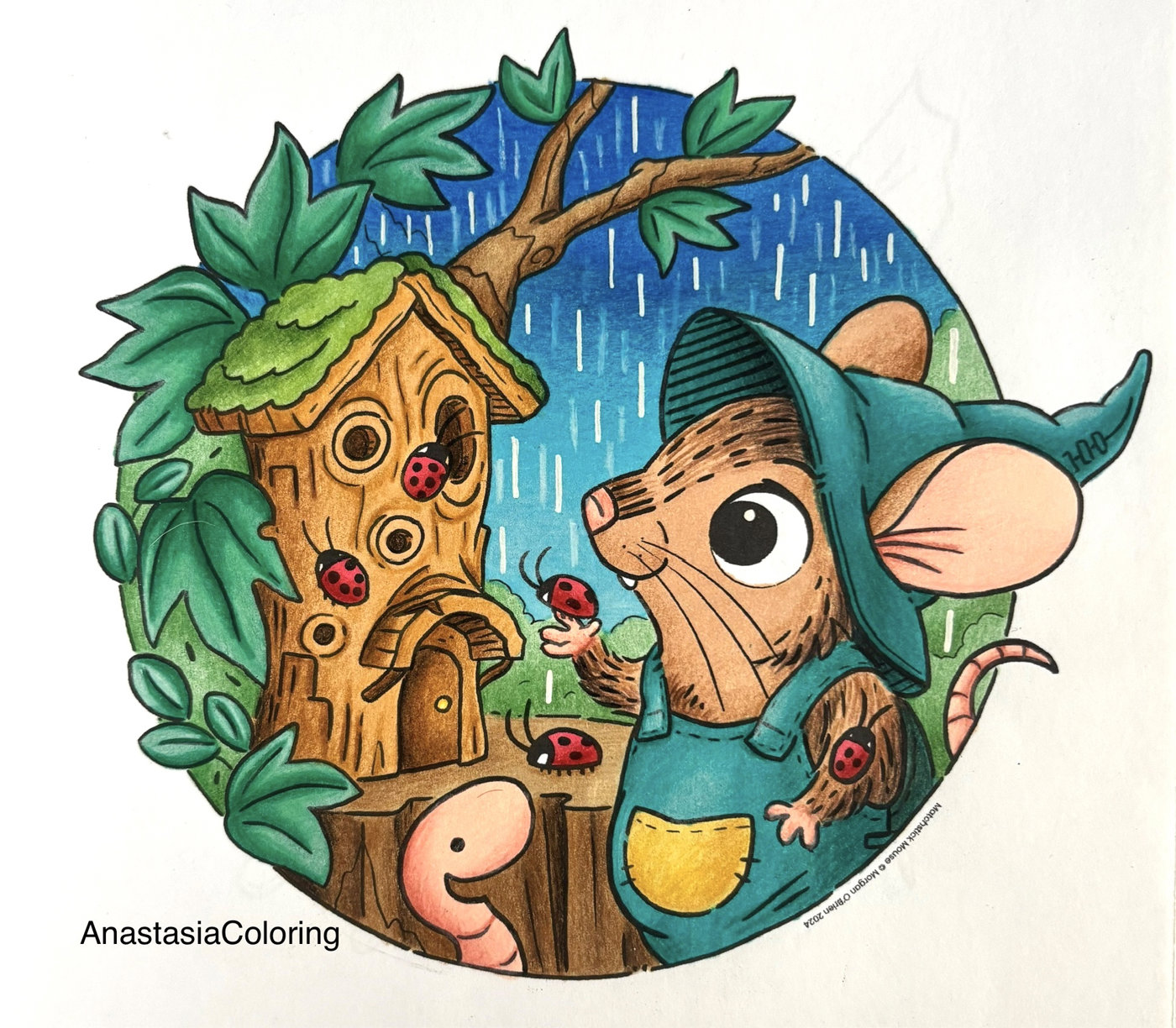 Работа от AnastasiaColoring
