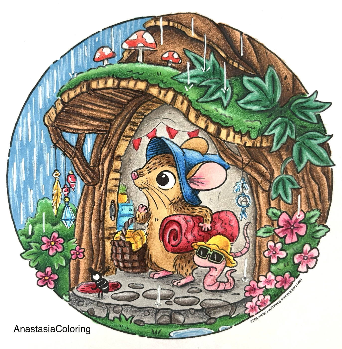 Работа от AnastasiaColoring
