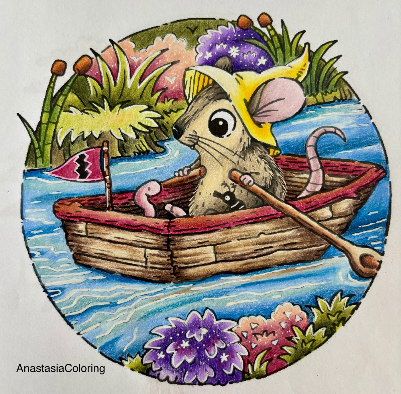 Работа от AnastasiaColoring