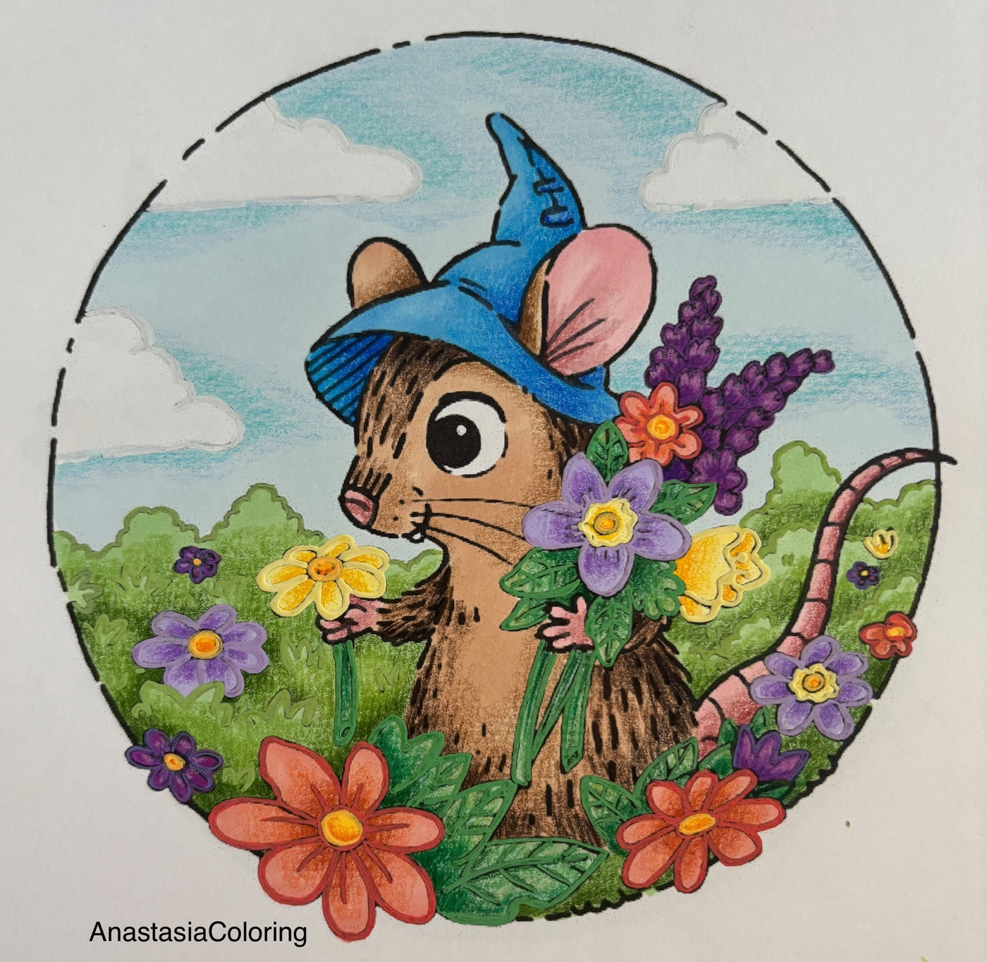 Работа от AnastasiaColoring
