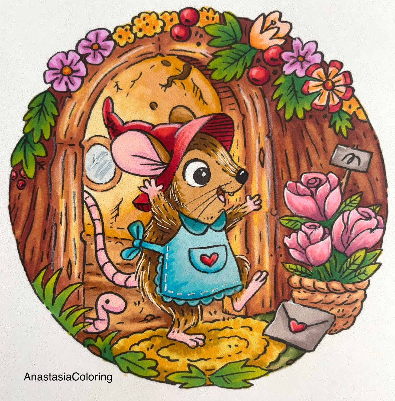 Работа от AnastasiaColoring