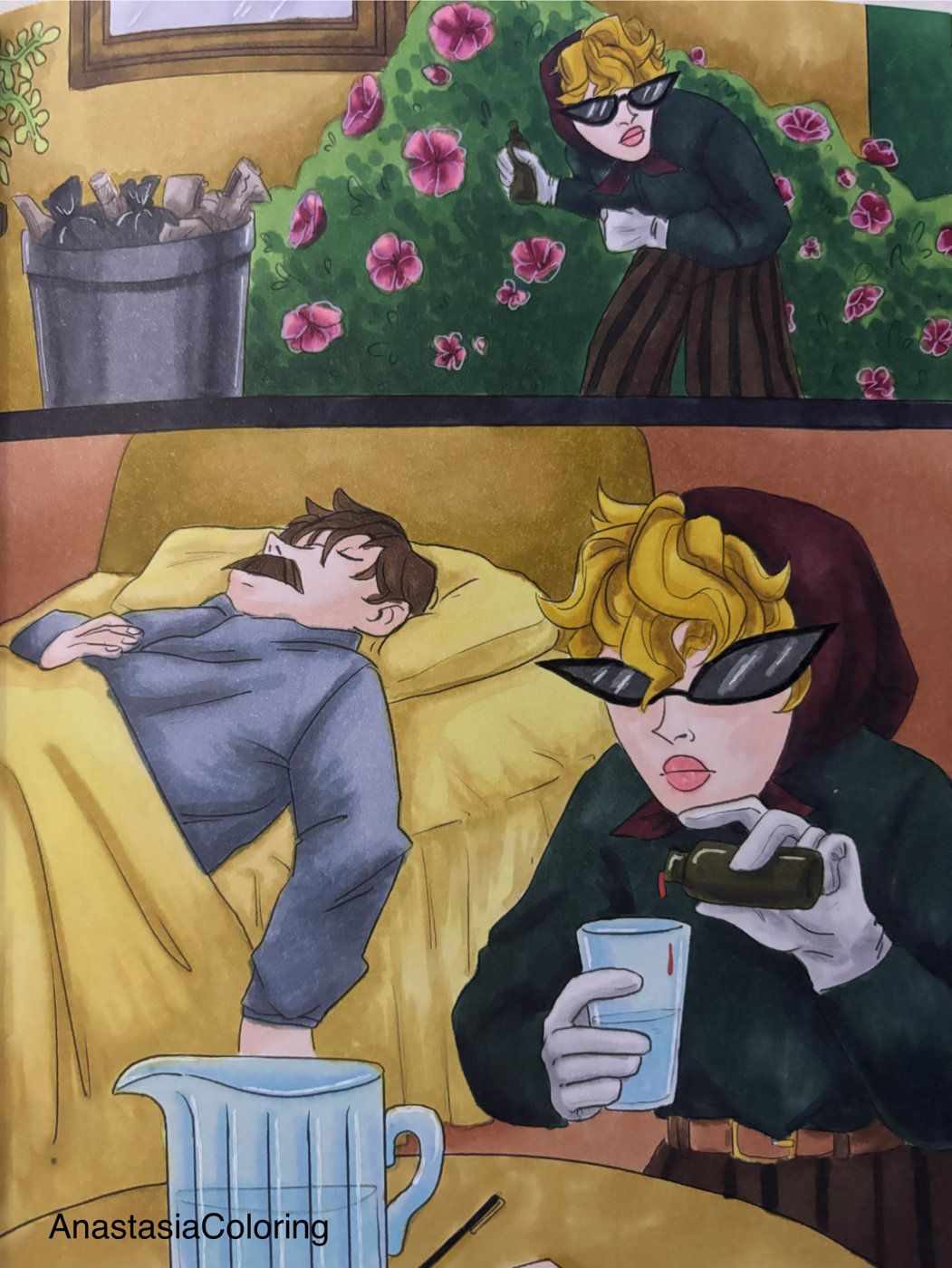 Работа от AnastasiaColoring