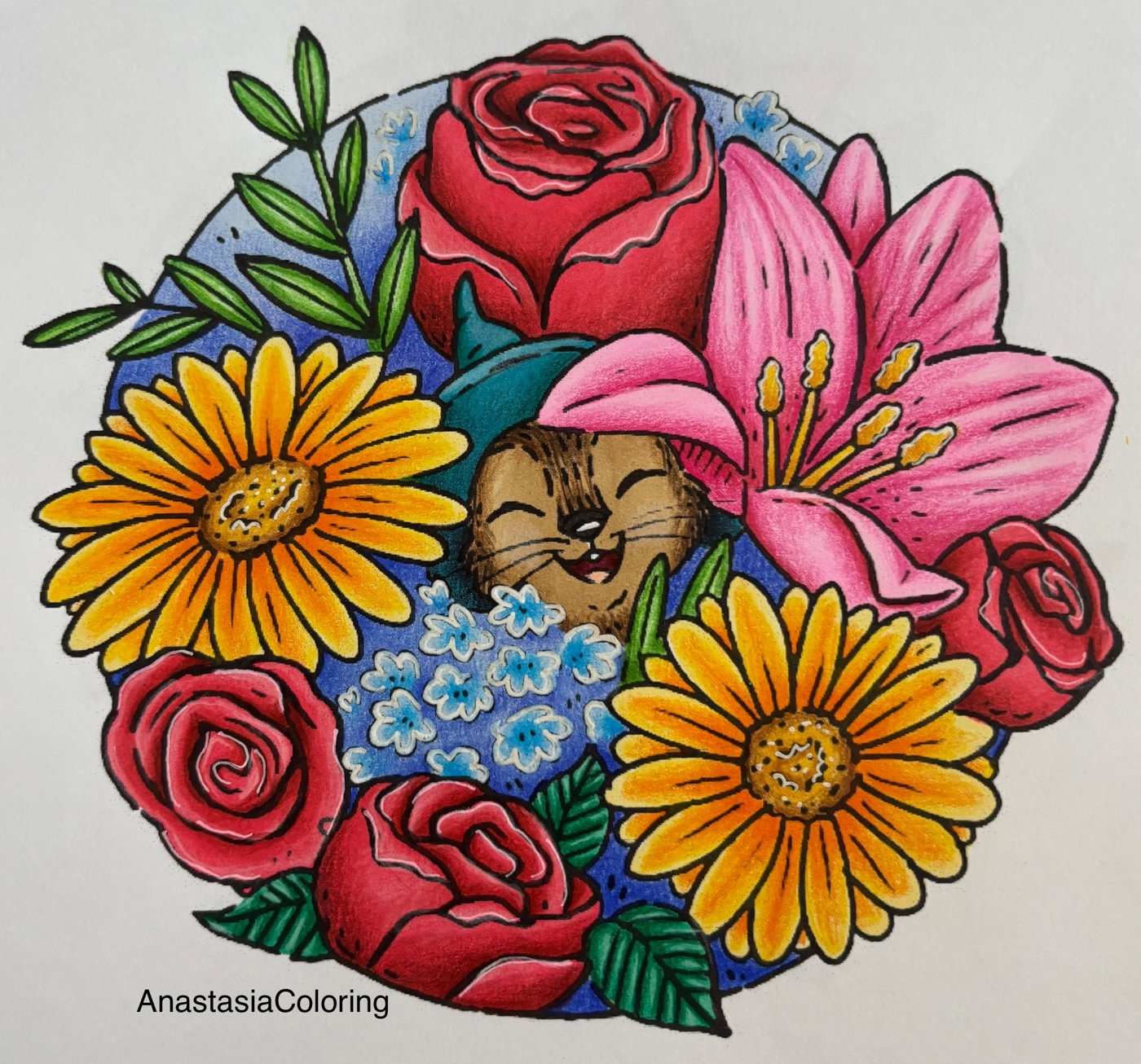 Работа от AnastasiaColoring