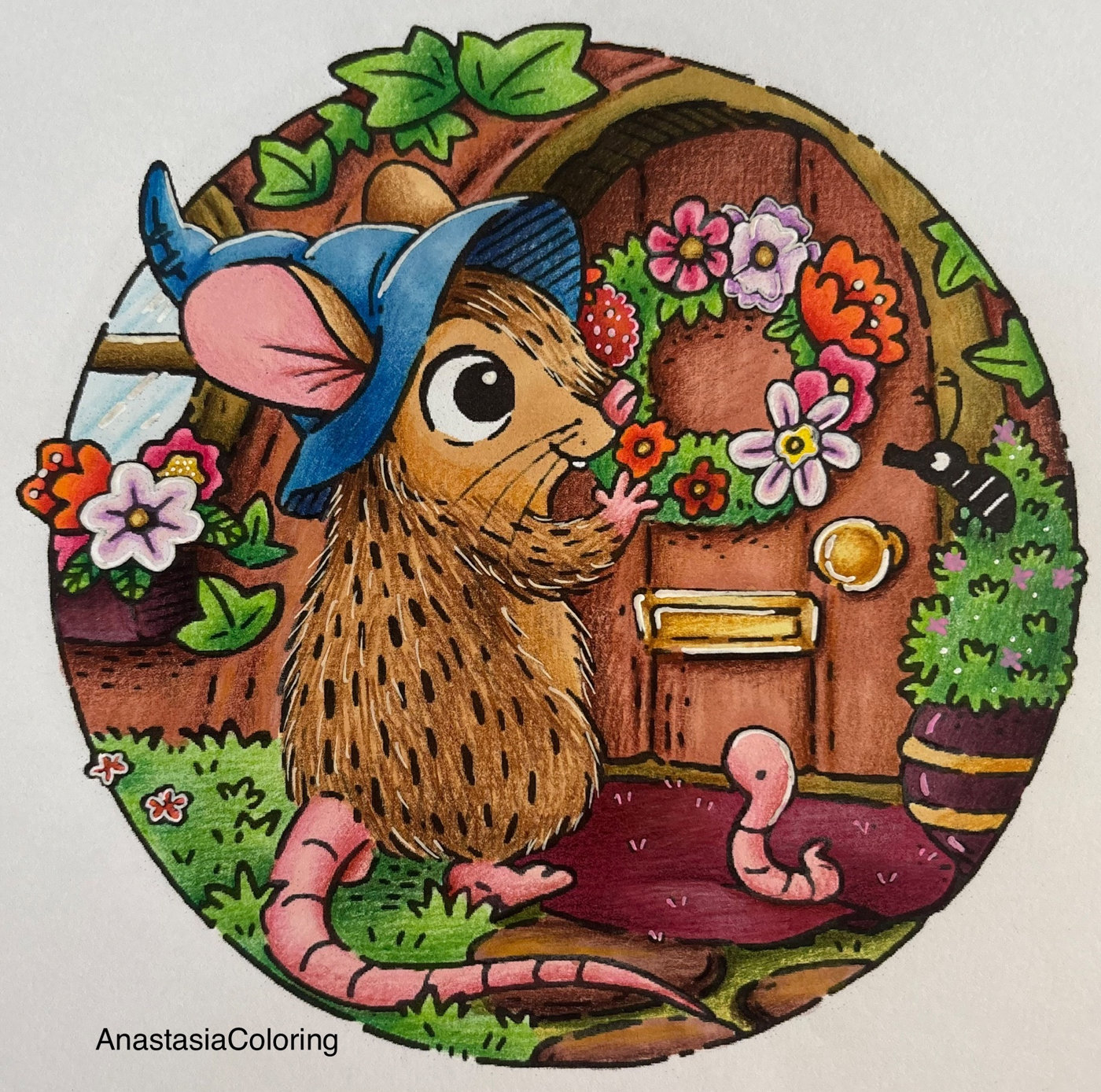 Работа от AnastasiaColoring