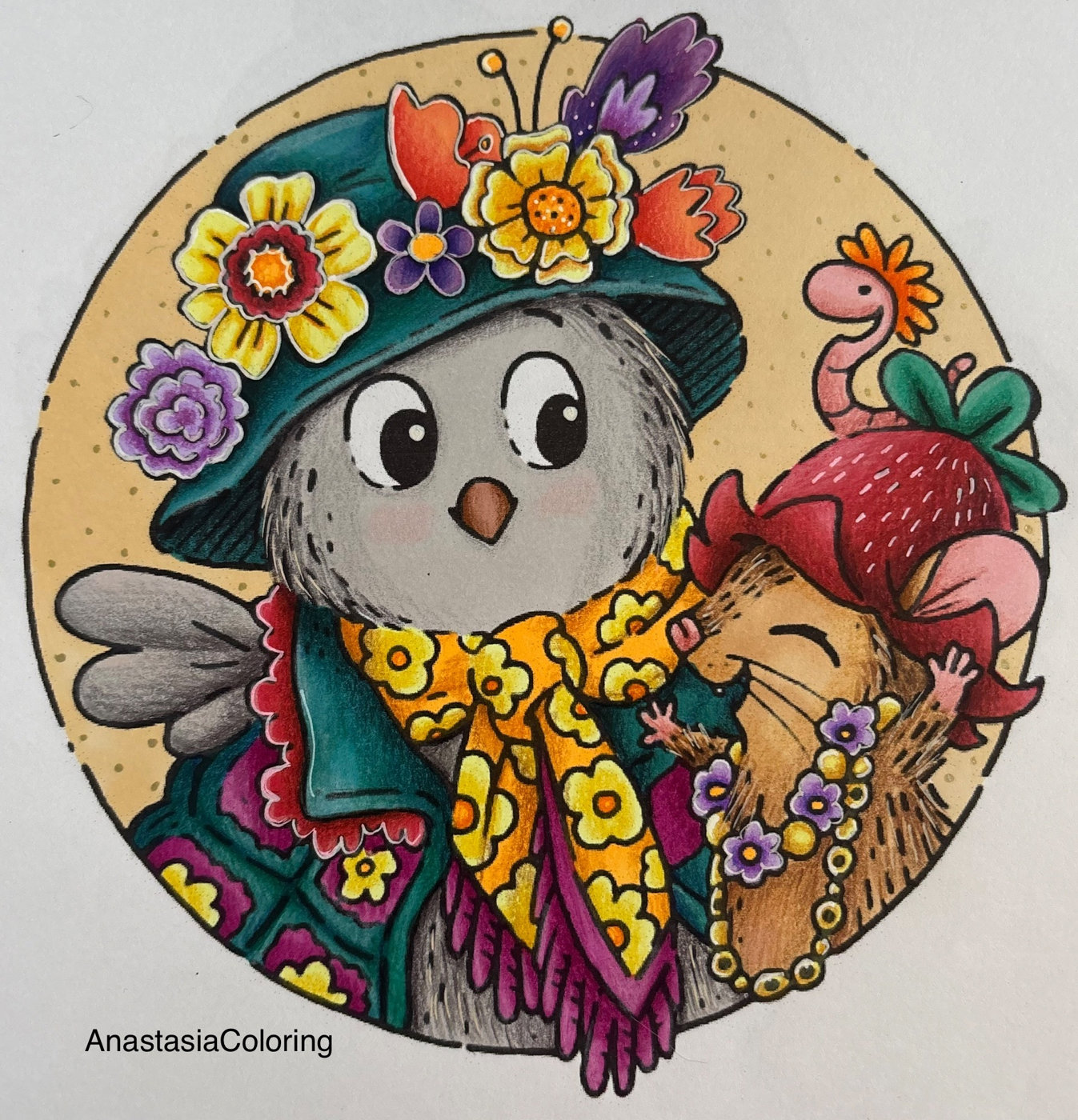 Работа от AnastasiaColoring