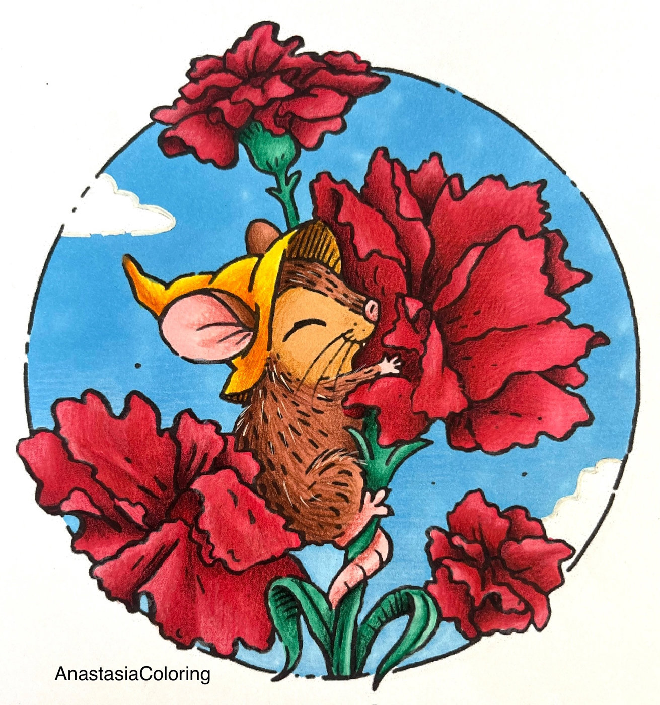 Работа от AnastasiaColoring