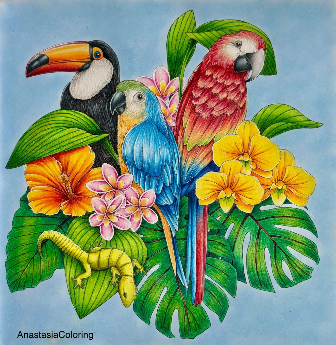 Работа от AnastasiaColoring