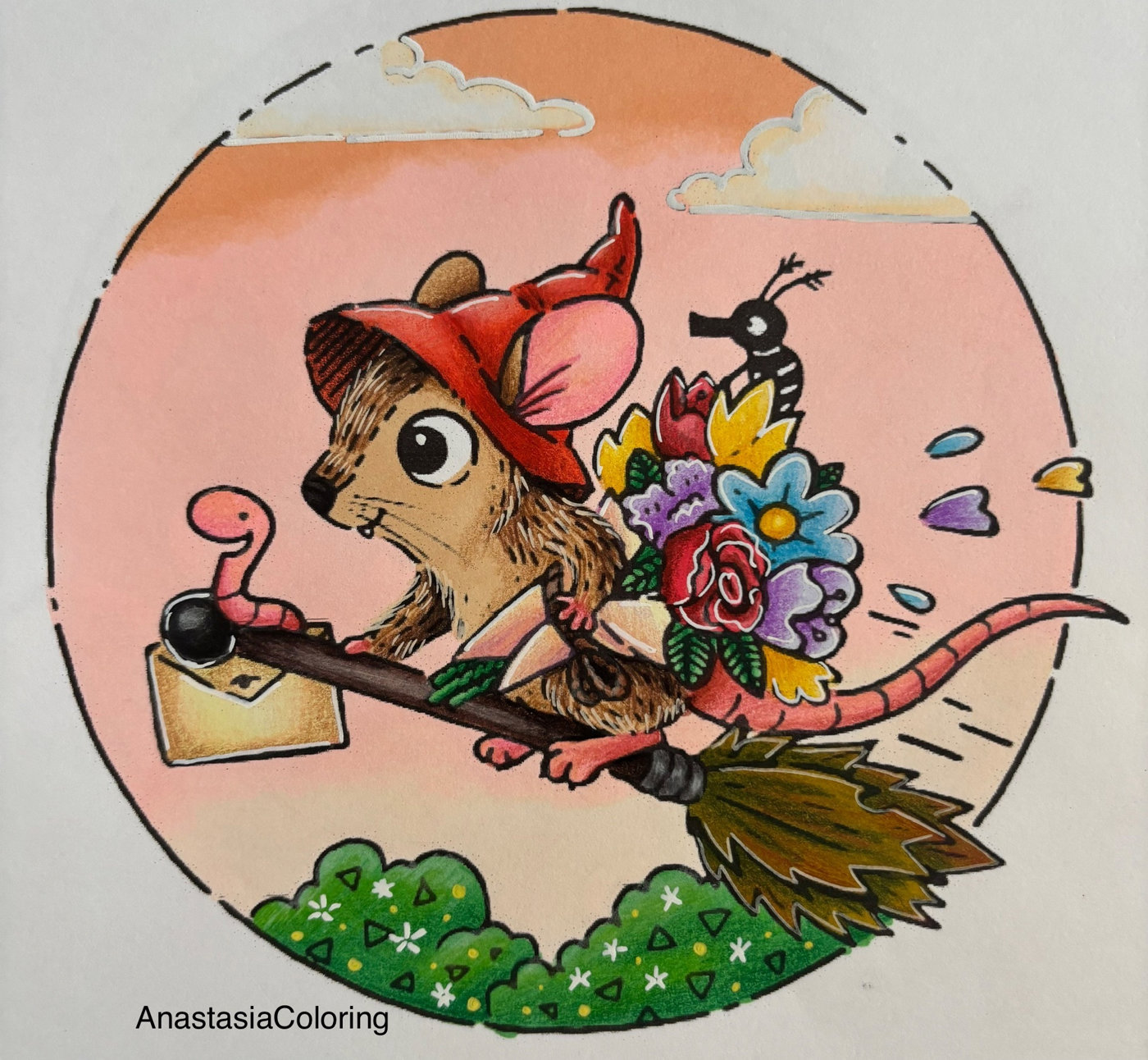 Работа от AnastasiaColoring