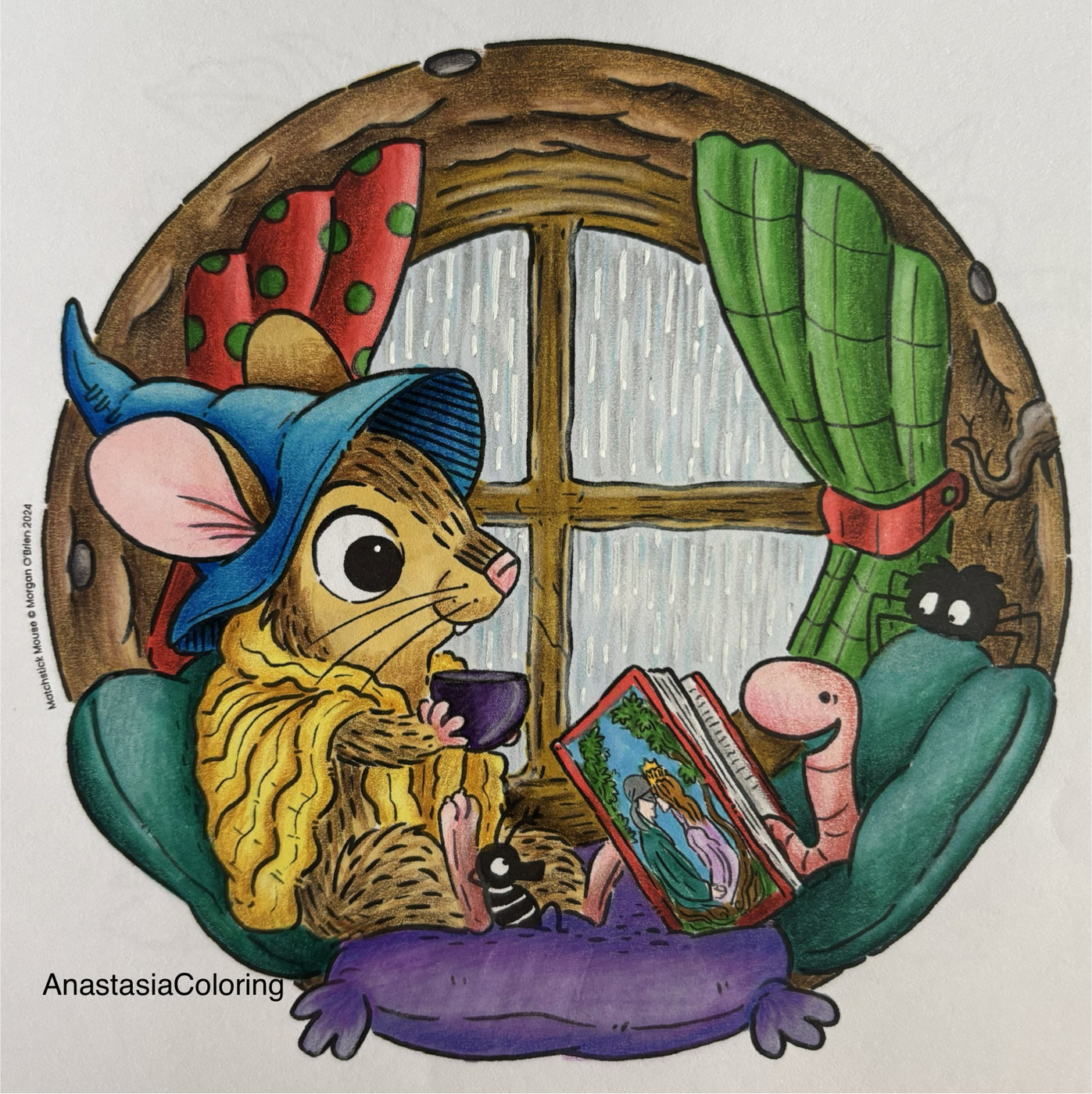 Работа от AnastasiaColoring