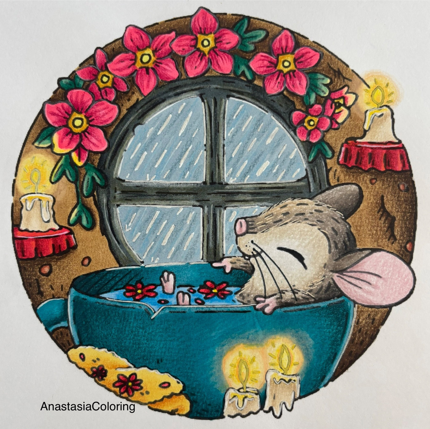 Работа от AnastasiaColoring
