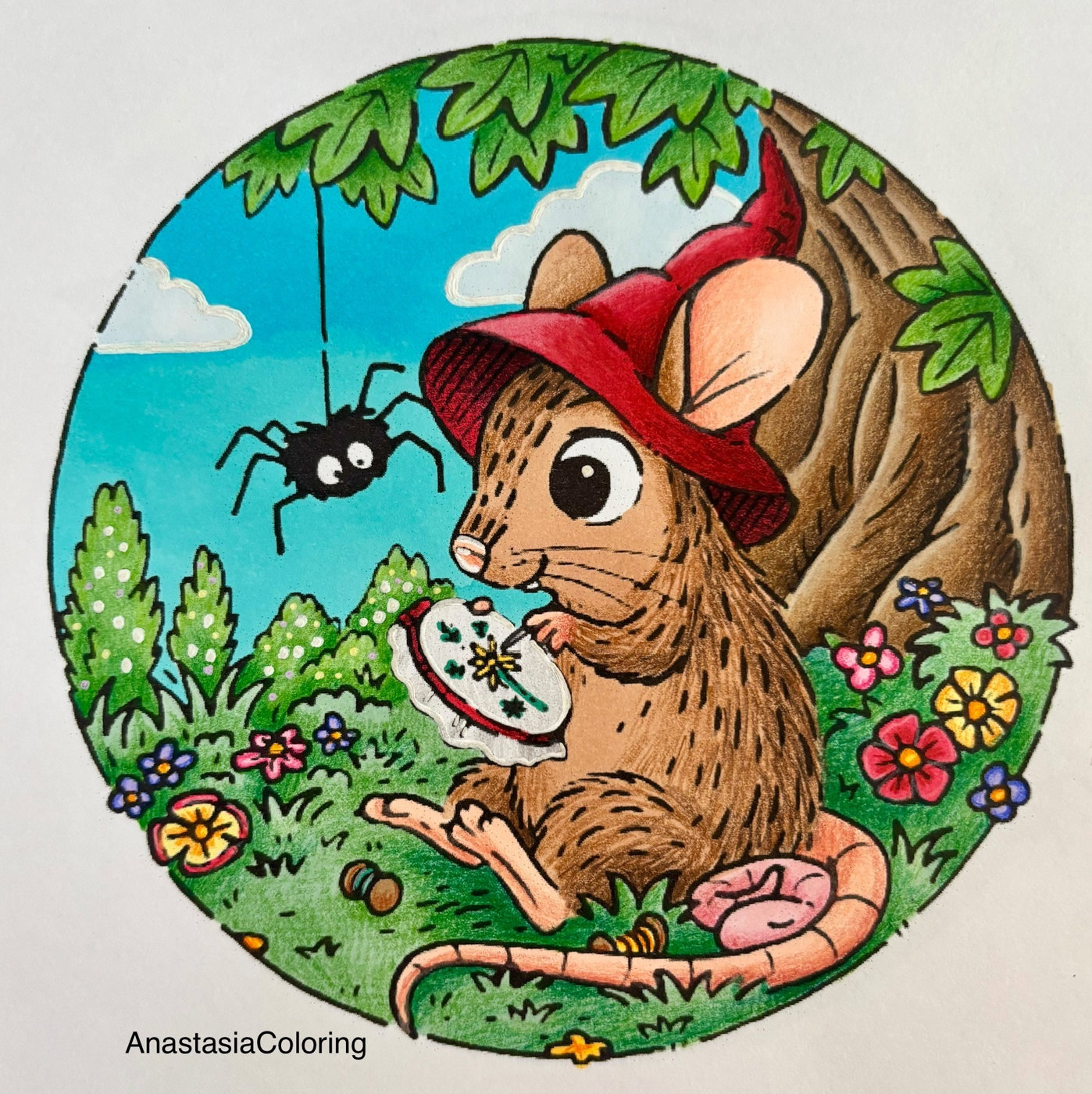 Работа от AnastasiaColoring
