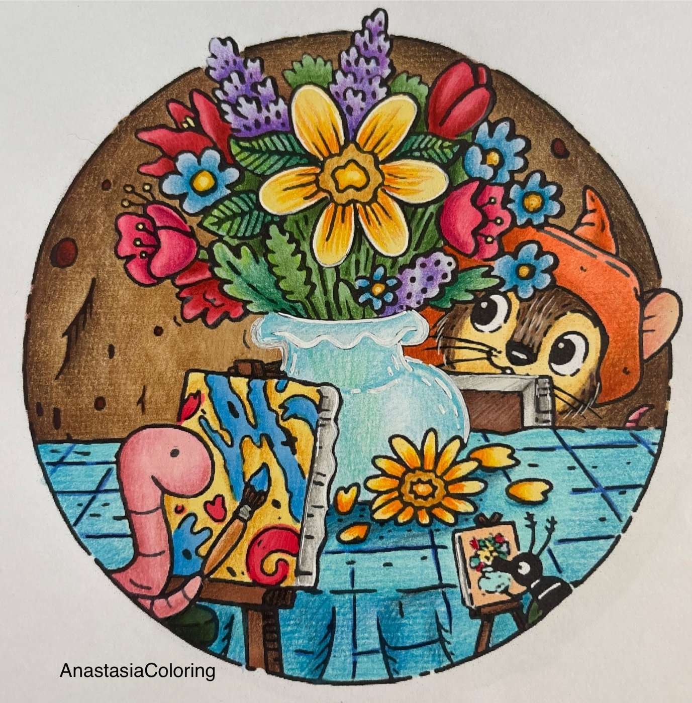 Работа от AnastasiaColoring