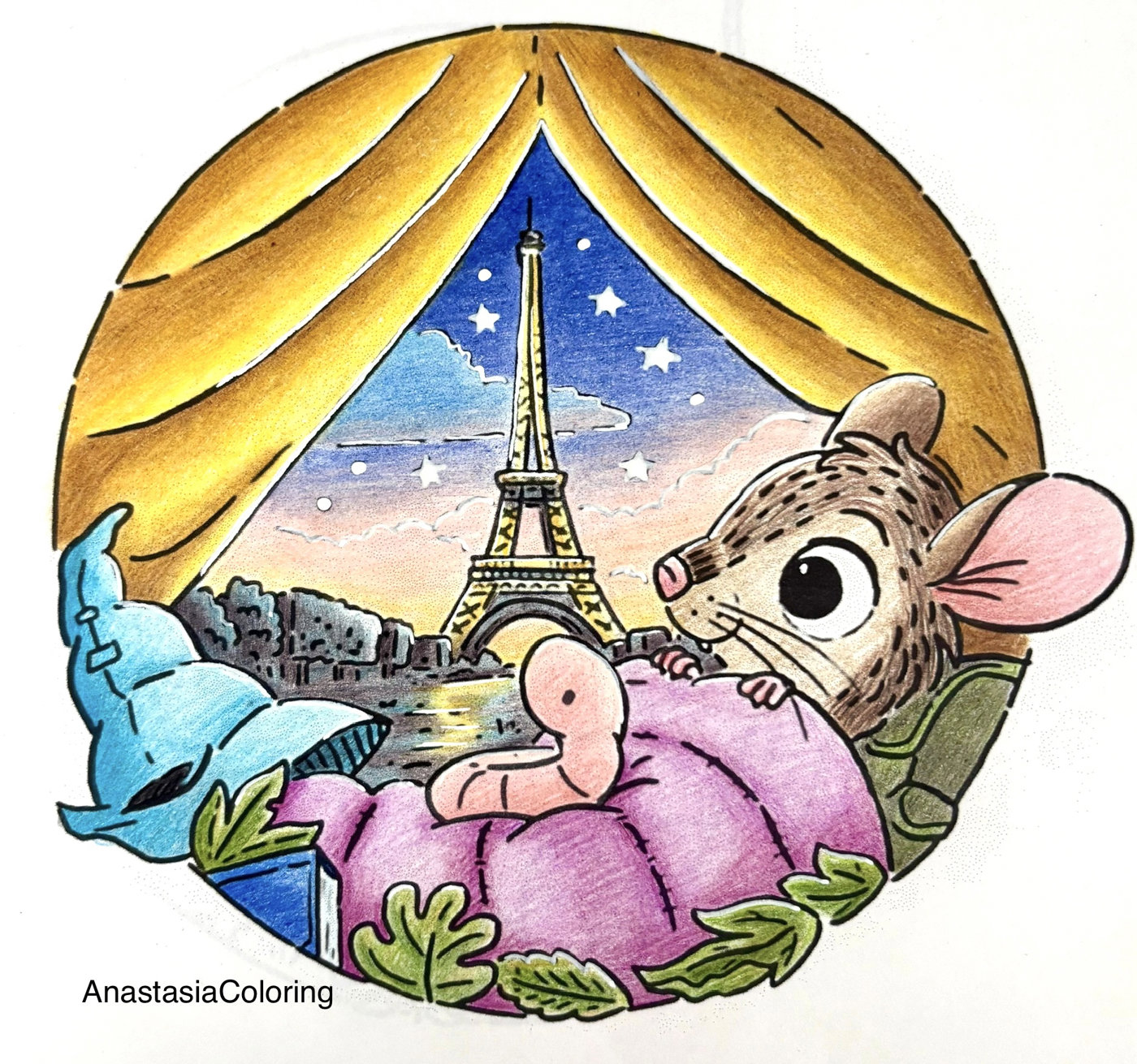Работа от AnastasiaColoring