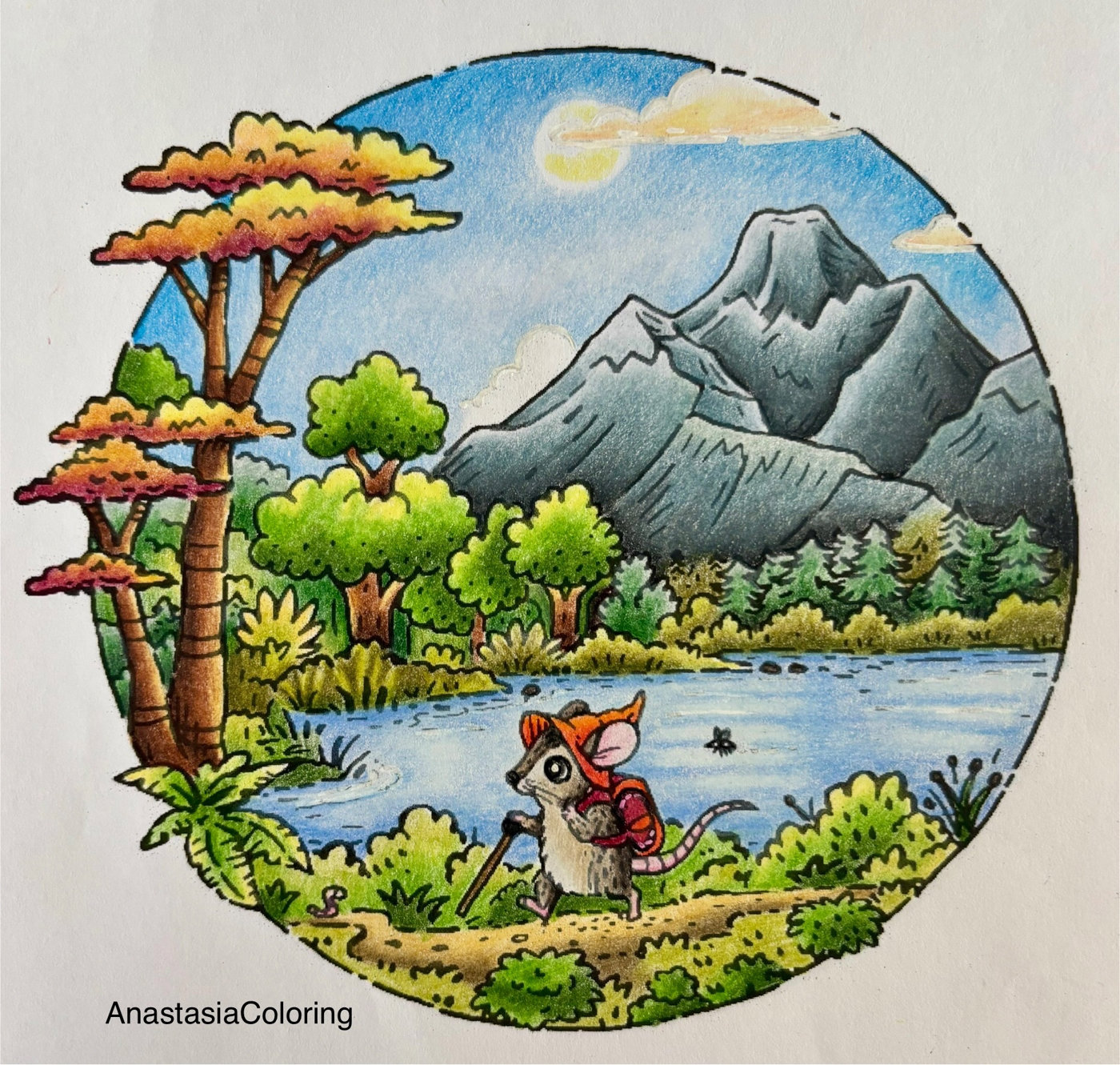 Работа от AnastasiaColoring