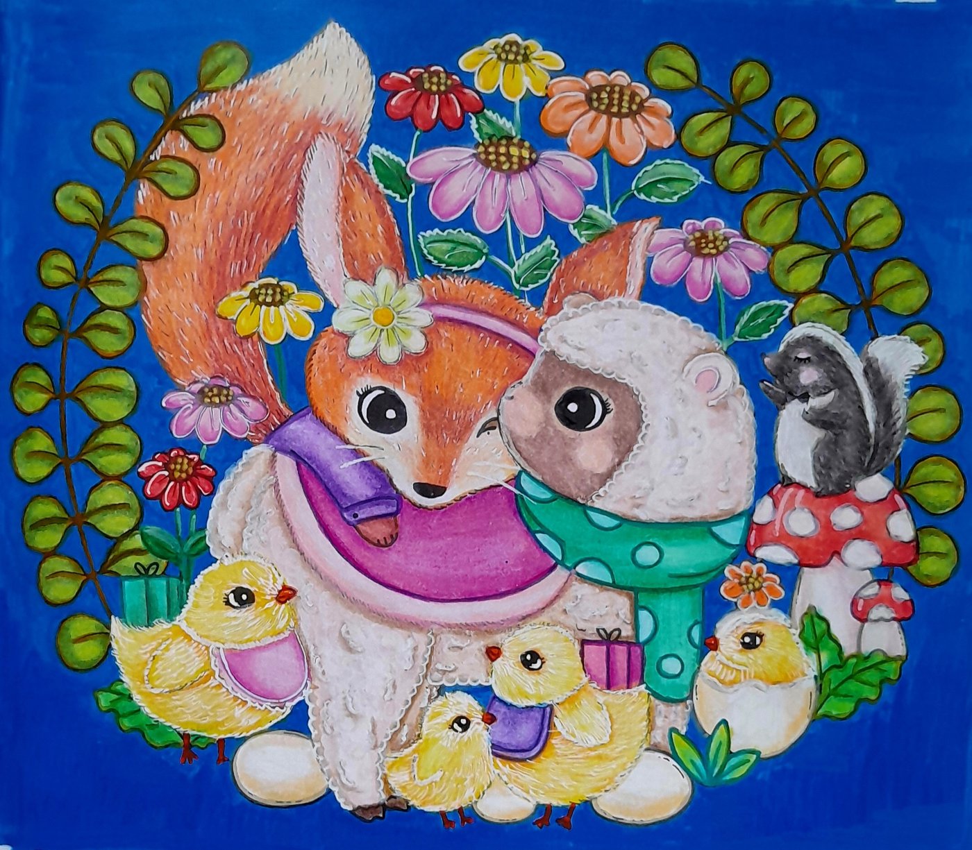 Пасхальная открытка от AlineD