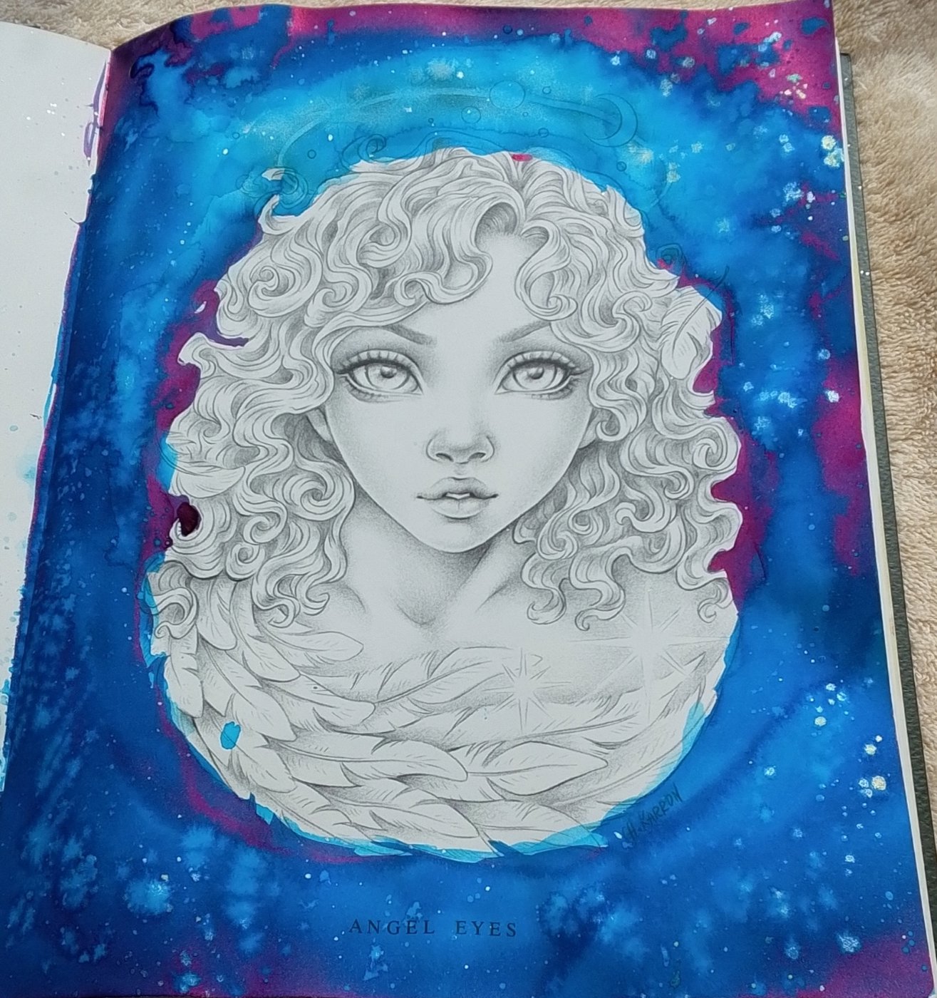Взгляд ангела от DarColorBook (4/4)